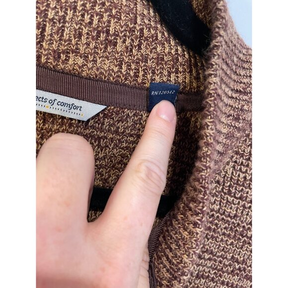 True Measure‎ of a Man Mens Chunky Knit Cotton Sweater Size XXL Classic Comfort - Picture 4 of 9